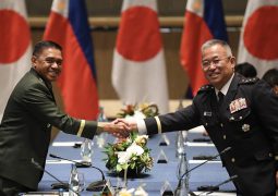 Japan is trying to articulate its military resources to South Asia in linking with Manila