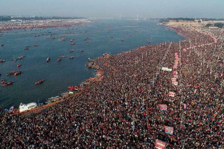 More than entire US population – 420 mln. to bath in Indus during 45 day: Once in 100 year Hindu relegious festival Kumbh Mela