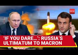 French Macron, being beaten by African nations of Niger, Mali and 5 others, keep trying to scare “helpless and scarefull” Russia