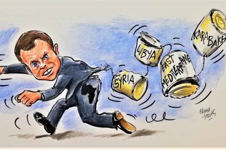 “Mighty” Macron to visit and defend Greenland: Tramp and US military “are shivering and begging for french mercy”