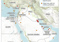 Can Israel to drag in to its region-wide warthis time too: Mapping US troops and military bases in the Middle East