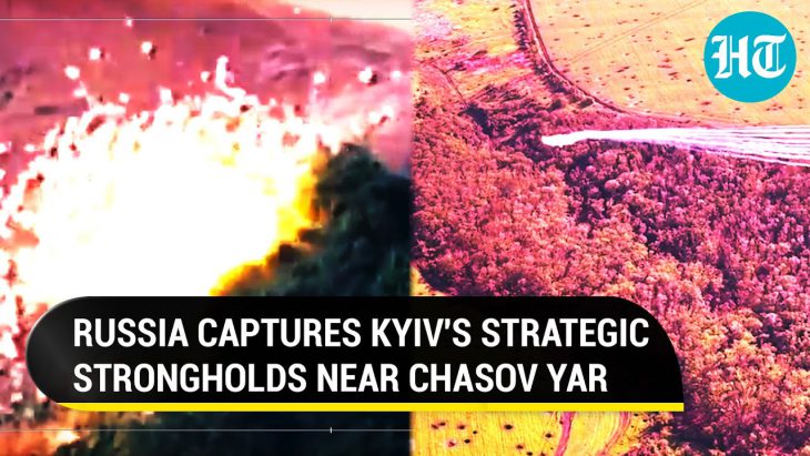 After 14 month of fight, Russia claims it captured key Ukrainian town of Chasov Yar