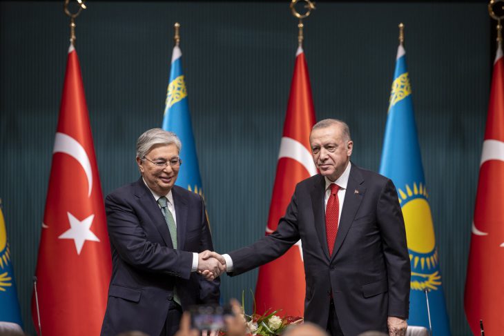 Turks and Kazakhs try to cement bilateral relations