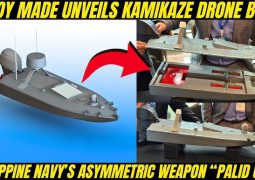 Philippines Unveils New ‘Kamikaze Drone’ Disguised as Civilian Boat