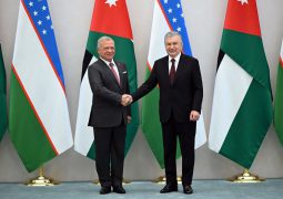 King Abdulla II of Jordan pays first ever state visit to Uzbekistan