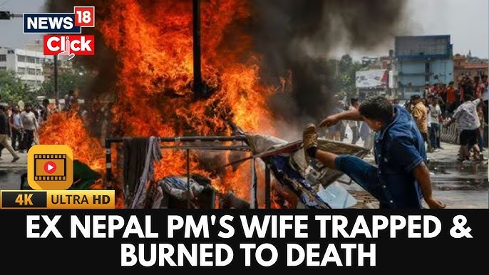 A country with No Future: Scums and retarded Nepalis turned their capital into ashes