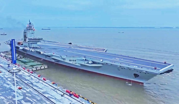 China’s 3rd, most advanced Fujian aircarrier  will soon enter service