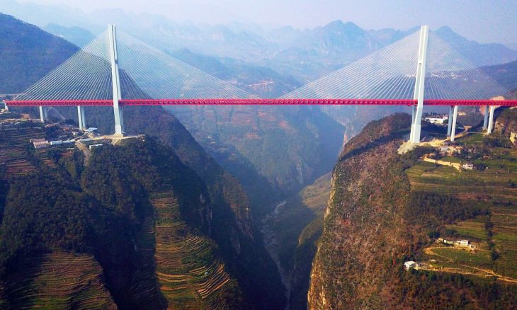 China inaugurates world’s highest bridge in Guizhou