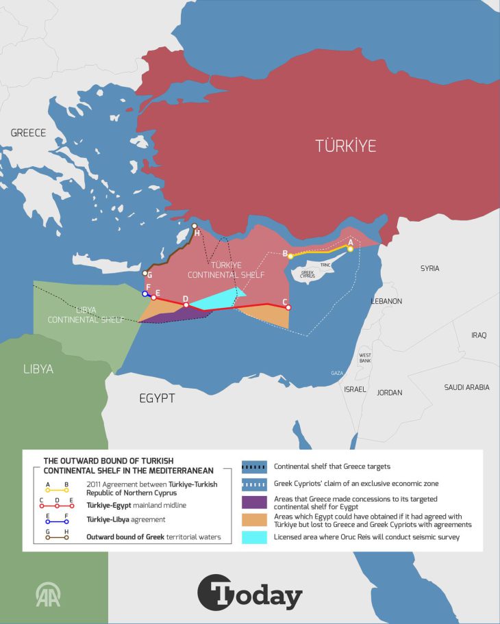 Can Ankara do anything!? Greece seeks to push Libya to halt maritime deal with Türkiye