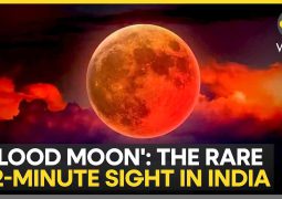 Blood moon paints sky red across most of Asia and South Pasific