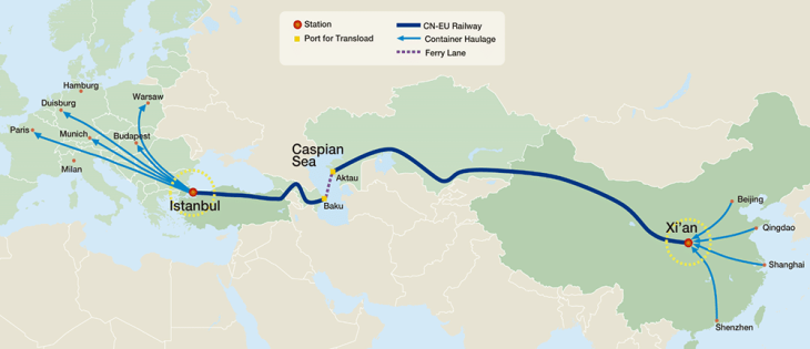 Kazakhs try to lock-up for themselves only the Trans-Caspian Transit Corridor to bypass Russian and Uzbek-Turkmen routes