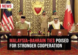 Sultan Ibrahim visits Bahrain’s Interior Ministry, meets King Hamad