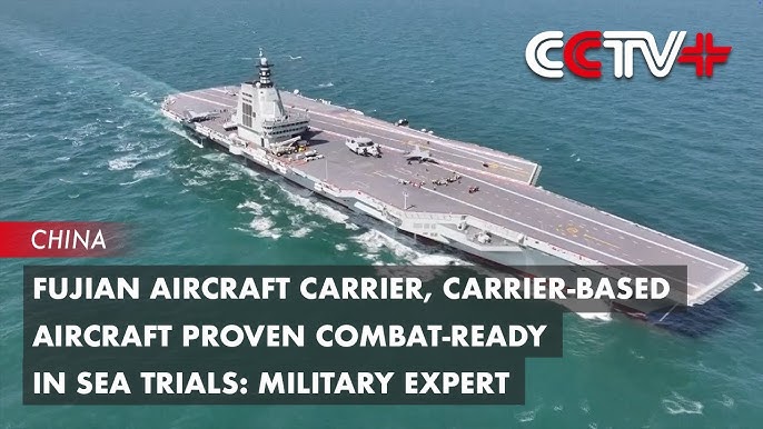 China launches Fujian, its most advanced aircraft carrier – the 3rd one