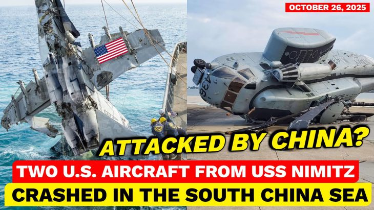 To be ahead of enemy fleet, US Navy trying to pull crashed aircraft from bottom of South China Sea