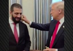Trump gives perfume to Syria’s jihadist-turned-president and his wife: “Great Achievement” for Al-Sharaa