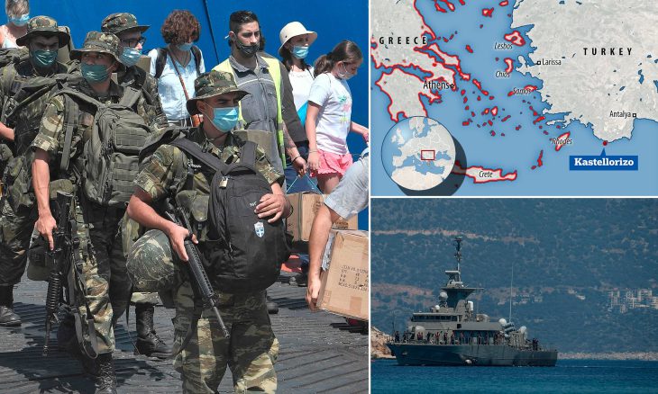 Turks see threat in Greek arms in Aegean islands next to it’s shores off just 3 miles