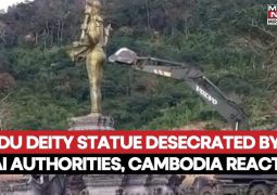 Thailand removes Hindu statue to control border area