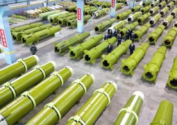 North Korea’s Kim Jong Un visits factories with 100s of missiles