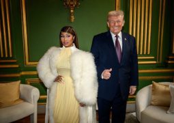 Nicki Minaj visits the White House, meets President Trump
