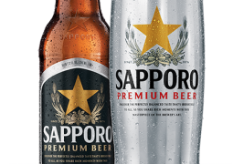 Beer-like drink Sapporo Super Star: Authentic Sapporo is better