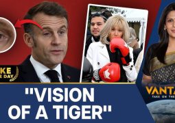 Who gave Macron “Eye of the Tiger”!? Wife again?