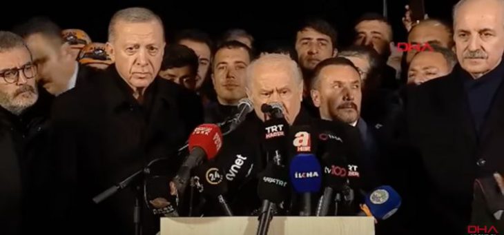 Turkey: Devlet Bahçeli, ally of Erdogan, keep supporting peace and democracy for terror-free Türkiye