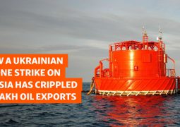 Ukranian clown “president” takes big chunk of bread from Kazakh people by hitting oil export