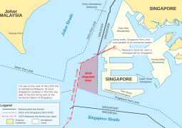 Malaysia and Singapore continue to negotiate on how to address maritime boundaries