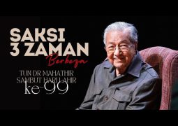 Dr M. – Great Malaysian PM for 21 years – has been undergoing health treatment: Praying for his complete healing and to celebrate 125th anniversary