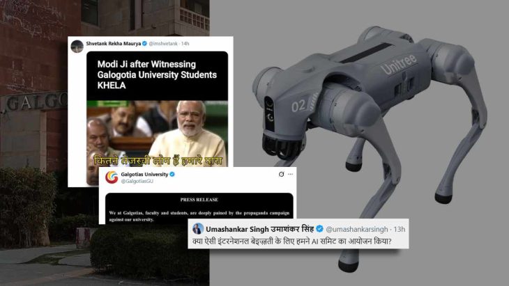 “World Class Shame and PR-Disaster: Galgotias University asked to vacate AI Summit after Chinese robodog fiasco
