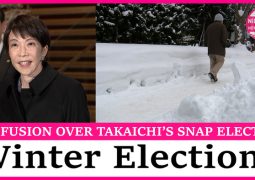 Absurd and dangerous to have a national elections held during snow season in Japan