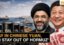 Iran say it may permit oil tankers to pass Hormuz if trade uses Chinese yuan
