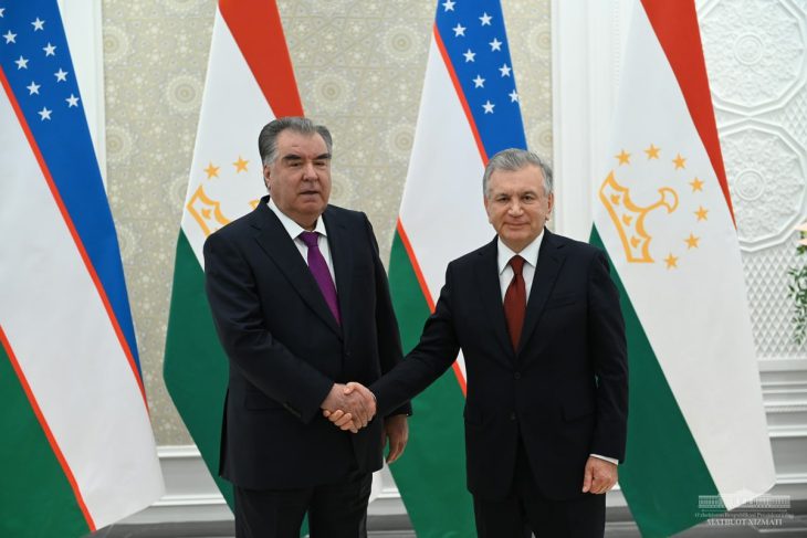 President of Tajikistan Rahmon pays visit to neighboring Uzbekistan