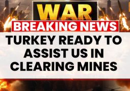 “What a position” – When war will be over, Turkey say, it might help US in demining Hormuz