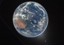 NASA releases picture of Earthset shot by Artemis crew