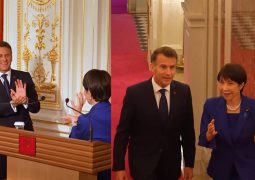 Macron of France wants help of Japan on rare earths, safe Hormuz passage