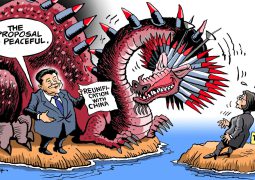 For the “128the time” China tells it will not tolerate independence for Taiwan