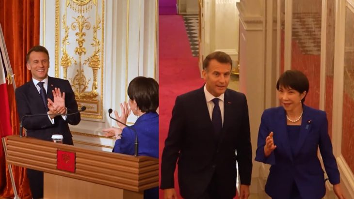 Macron of France wants help of Japan on rare earths, safe Hormuz passage