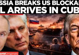 Cubans celebrate arrival of Russian oil tanker amid US energy blockade