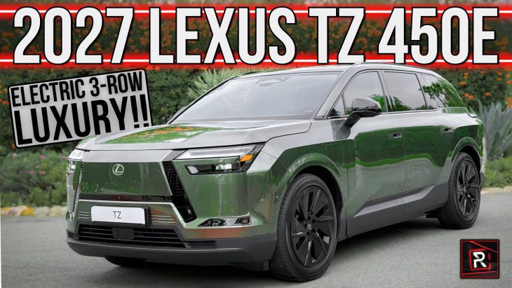 1st electric 3-row Lexus SUV for release in winter – TOYOTA