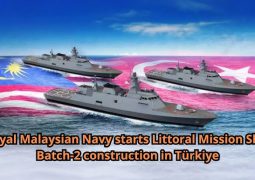 Malaysian Queen launches RMN Littoral Mission Ship Batch 2, Tunku Laksamana Abdul Jalil