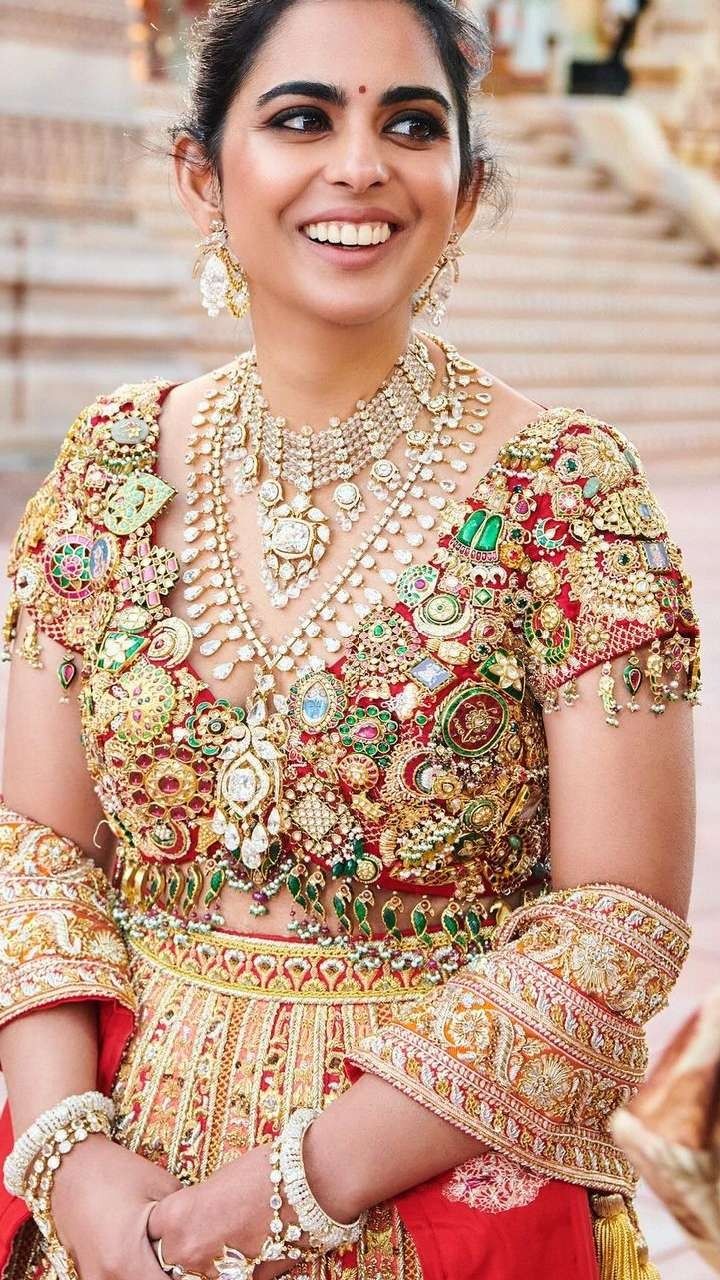 Isha Ambani and her dress tells story of India