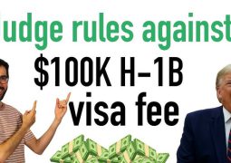 US judge: Trump’s $100,000 H-1B visa fee constitutes a tax, and is unlawful