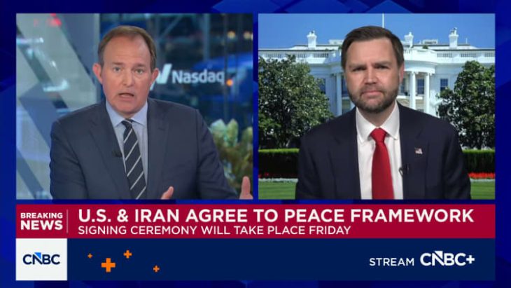 VP J.D.Vance details three key points written in new MOU with Iran