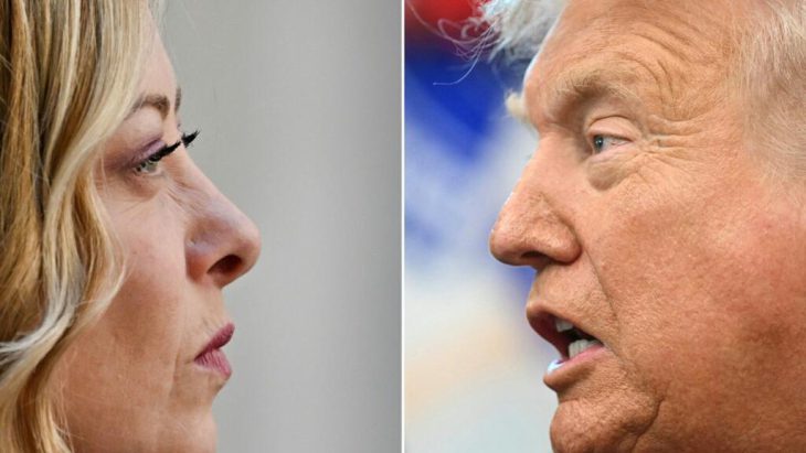 Trump says Meloni begged him for picture at G7 Summit. Meloni “”Donald Trump’s statements are completely made up”