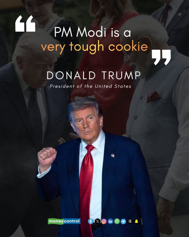 Trump tells that he PM Modi, calls him very tough cookie