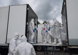 Russia transferred 528 bodies to Ukraine and received 41 in return