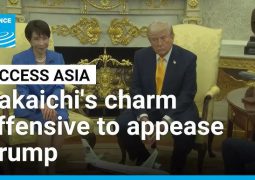 Takaichi is unique in a ‘charm offensive’ on foreign leaders: many left cringing