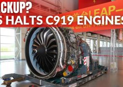 It has US-French engine: the rest is Chinese C919 home made: it will fly to Mongolia for the first time