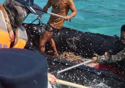 With oars and long sticks: Chinese and Philippine maritime forces clash at Second Thomas Shoal